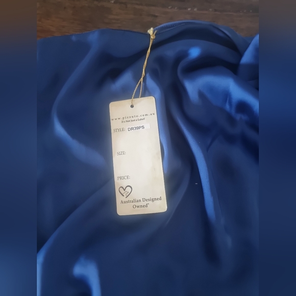 Women off shoulder dress in Royal Blue - Picture 4 of 5